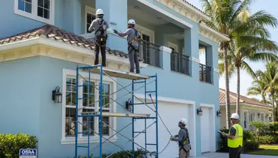 Painting contractor in Brandon, FL providing professional interior and exterior house painting services