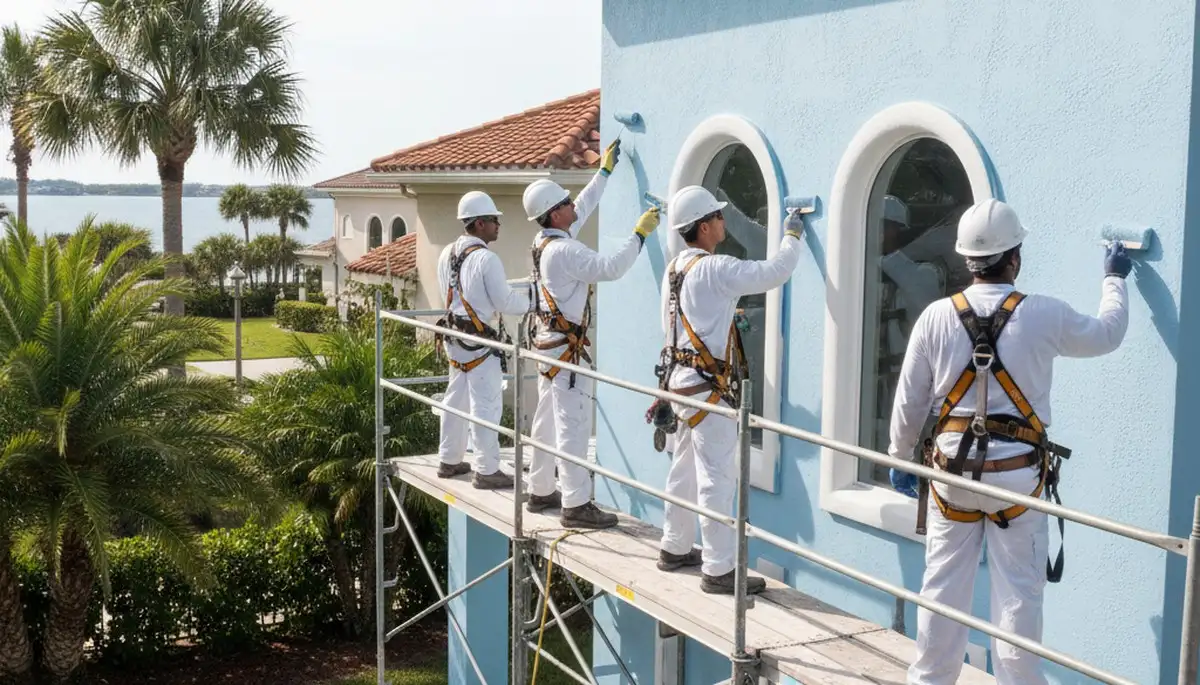 Painting services in Brandon, FL for residential and commercial properties