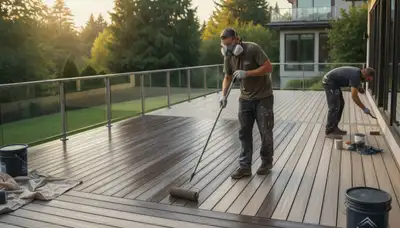 Brandon, FL deck painting service with durable coatings for sun, humidity, and weather protection