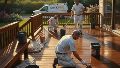Brandon, FL deck painting service with weather-resistant coatings for outdoor wood protection