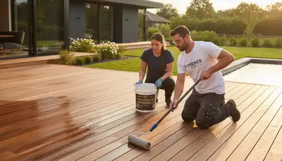 Professional deck sealing service in Brandon, FL protects wood from sun, rain, and humidity