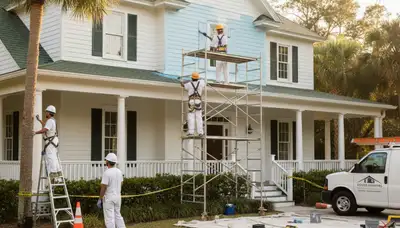 Painting contractor in Brandon, FL providing professional interior and exterior painting services
