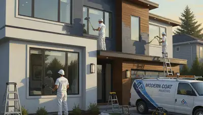 Exterior house painting in Brandon, FL by Brandon Paint Pros for weather protection and curb appeal