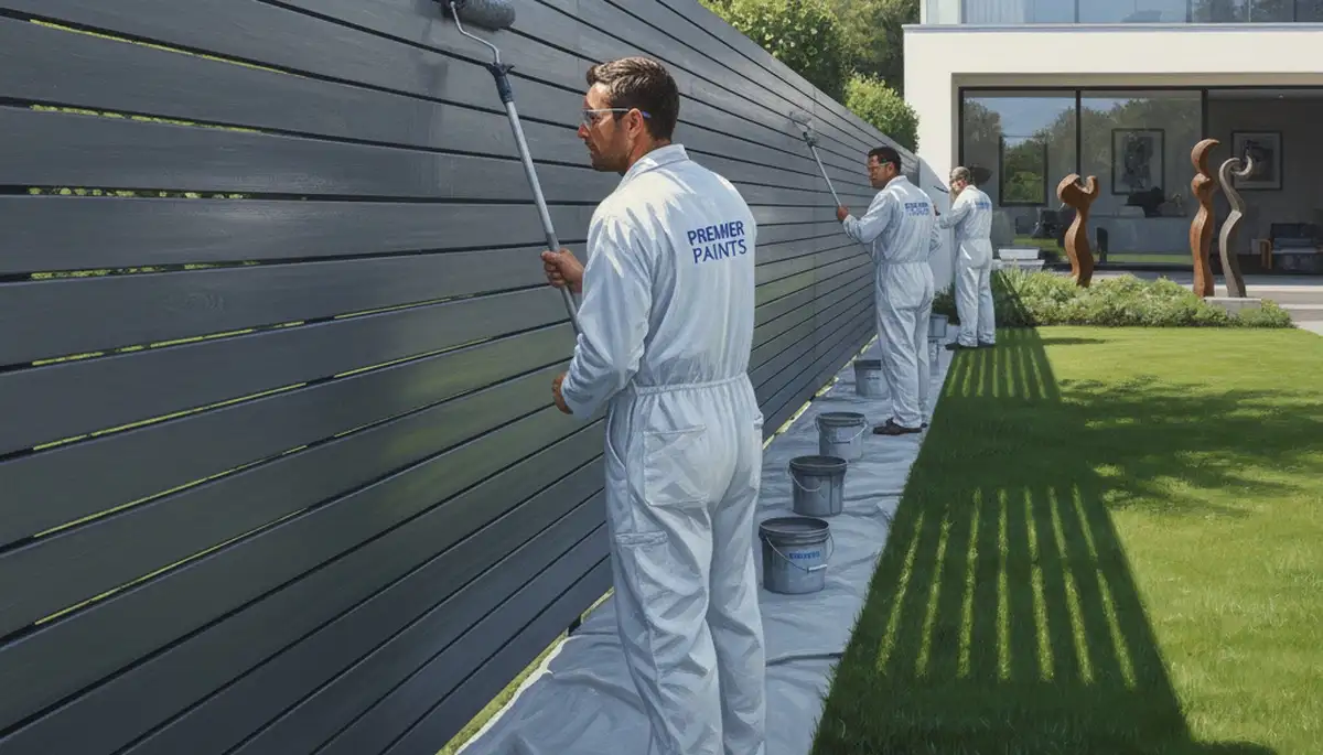 Fence painting services in Brandon, FL for durable wood and vinyl fence protection