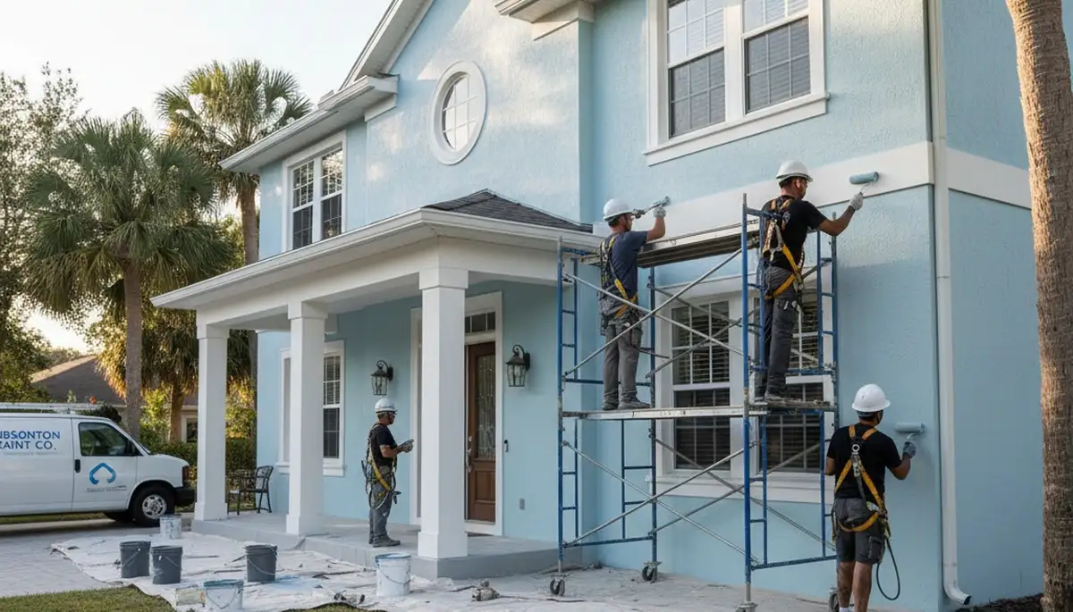Painting contractor in Brandon, FL providing professional interior and exterior painting services