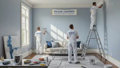 Brandon, FL interior house painting with clean, moisture-resistant finish for humid homes