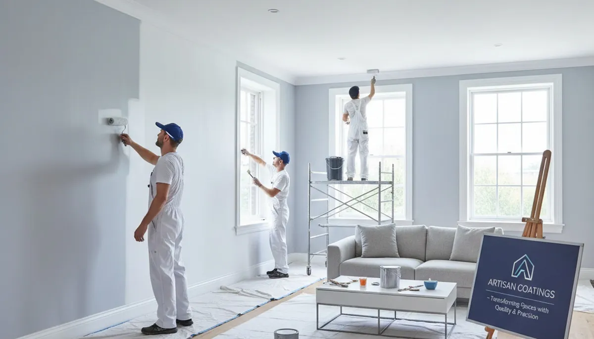 Interior house painting in Brandon, FL by Brandon Paint Pros, clean finish for humid Florida homes