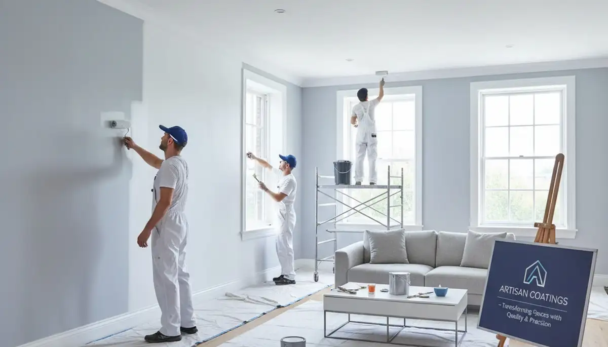 Interior house painting in Brandon, FL by Brandon Paint Pros, clean finish for humid Florida homes