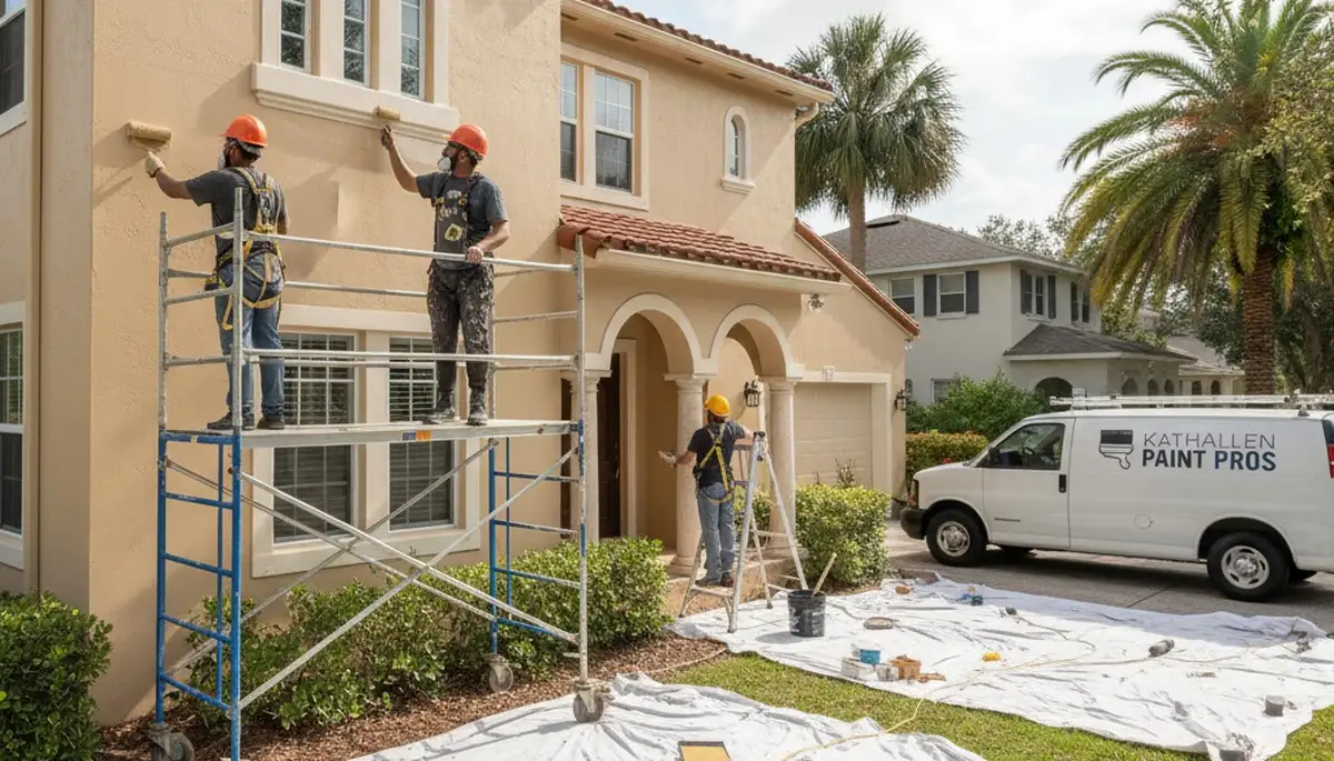 Painting contractor serving Brandon, FL for interior and exterior house painting services