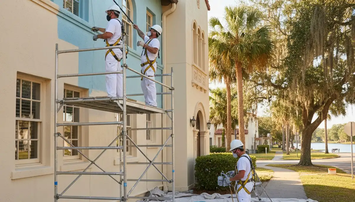 Painting contractor serving Brandon, FL with professional interior and exterior painting services