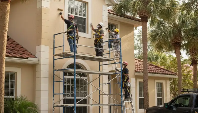 Professional painting services in Brandon, FL for residential and commercial properties
