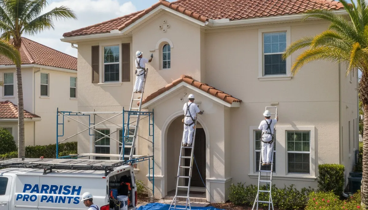 Painting contractor in Brandon, FL providing professional residential and commercial painting services