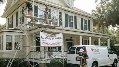 Painting contractor in Brandon, FL providing professional interior and exterior painting services