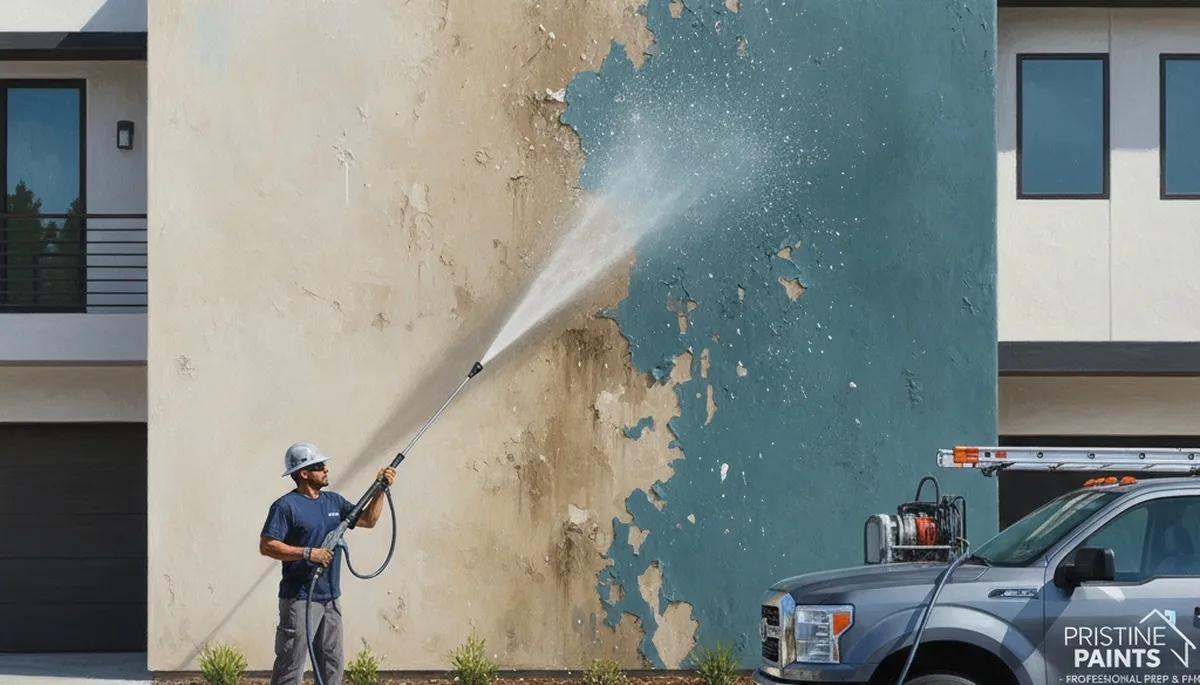 Pressure cleaning service in Brandon, FL for removing algae, mildew, and grime from exterior surfaces