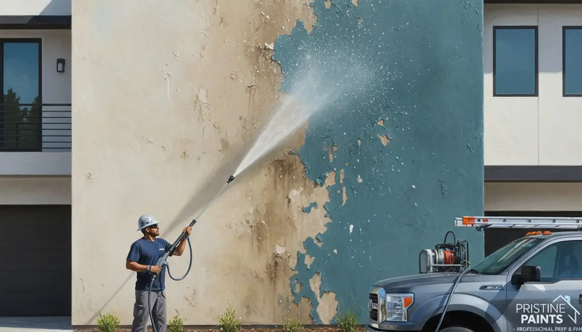 Pressure cleaning service in Brandon, FL for removing algae, mildew, and grime from exterior surfaces